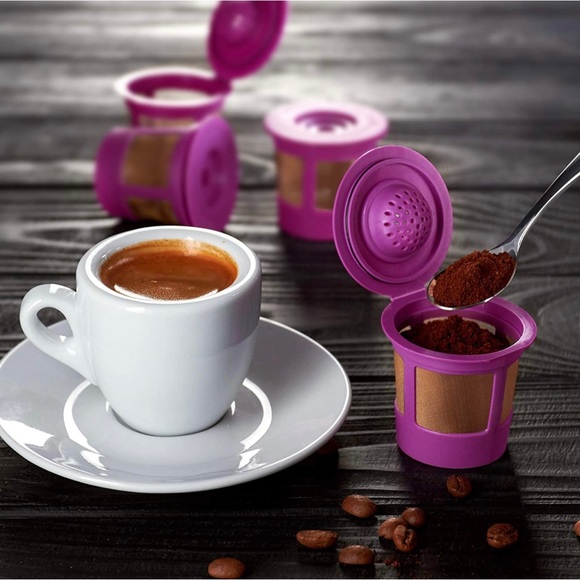 Other 4 Reusable K Cups For Keurig Bpa Free Universal Fit For 1 And